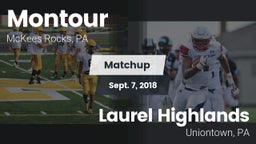 Matchup: Montour vs. Laurel Highlands  2018
