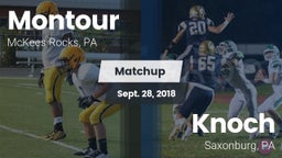 Matchup: Montour vs. Knoch  2018