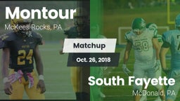 Matchup: Montour vs. South Fayette  2018