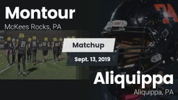 Matchup: Montour vs. Aliquippa  2019