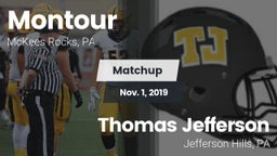 Matchup: Montour vs. Thomas Jefferson  2019