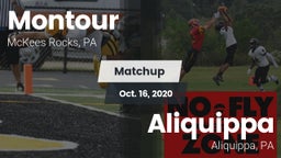 Matchup: Montour vs. Aliquippa  2020