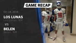 Recap: Los Lunas  vs. Belen  2016