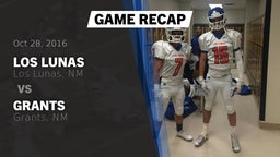 Recap: Los Lunas  vs. Grants  2016