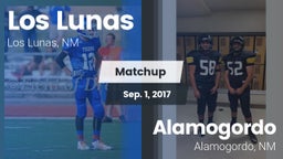 Matchup: Los Lunas vs. Alamogordo  2017