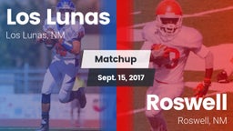 Matchup: Los Lunas vs. Roswell  2017