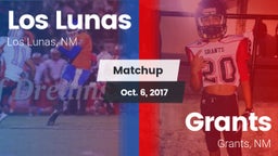 Matchup: Los Lunas vs. Grants  2017