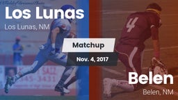 Matchup: Los Lunas vs. Belen  2017