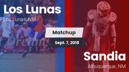 Matchup: Los Lunas vs. Sandia  2018