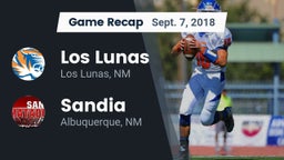 Recap: Los Lunas  vs. Sandia  2018