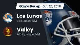 Recap: Los Lunas  vs. Valley  2018