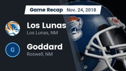 Recap: Los Lunas  vs. Goddard  2018