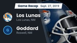 Recap: Los Lunas  vs. Goddard  2019