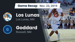 Recap: Los Lunas  vs. Goddard  2019