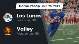Recap: Los Lunas  vs. Valley  2019
