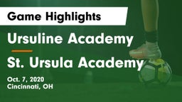 Ursuline Academy vs St. Ursula Academy Game Highlights - Oct. 7, 2020