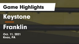 Keystone  vs Franklin  Game Highlights - Oct. 11, 2021