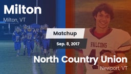 Matchup: Milton vs. North Country Union  2017