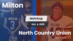 Matchup: Milton vs. North Country Union  2019