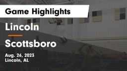 Lincoln  vs Scottsboro  Game Highlights - Aug. 26, 2023