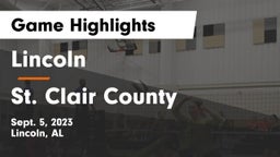 Lincoln  vs St. Clair County  Game Highlights - Sept. 5, 2023