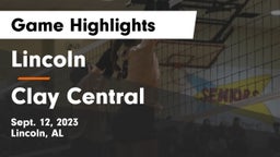 Lincoln  vs Clay Central   Game Highlights - Sept. 12, 2023