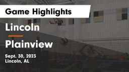 Lincoln  vs Plainview  Game Highlights - Sept. 30, 2023