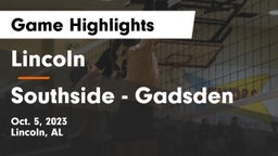 Lincoln  vs Southside  - Gadsden Game Highlights - Oct. 5, 2023