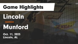 Lincoln  vs Munford  Game Highlights - Oct. 11, 2023