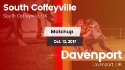 Matchup: South Coffeyville vs. Davenport  2017