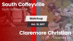 Matchup: South Coffeyville vs. Claremore Christian  2017