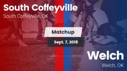 Matchup: South Coffeyville vs. Welch  2018