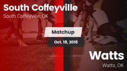 Matchup: South Coffeyville vs. Watts  2018