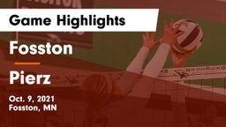 Fosston  vs Pierz  Game Highlights - Oct. 9, 2021