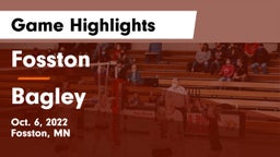 Fosston  vs Bagley  Game Highlights - Oct. 6, 2022