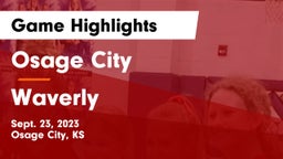 Osage City  vs Waverly Game Highlights - Sept. 23, 2023
