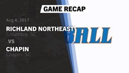 Recap: Richland Northeast  vs. Chapin  2017