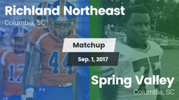 Matchup: Richland Northeast vs. Spring Valley  2017