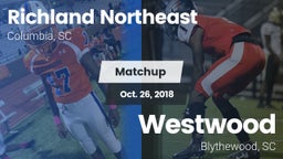 Matchup: Richland Northeast vs. Westwood  2018