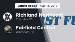 Recap: Richland Northeast  vs. Fairfield Central  2019
