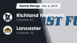 Recap: Richland Northeast  vs. Lancaster  2019