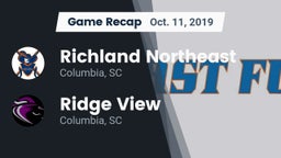 Recap: Richland Northeast  vs. Ridge View  2019