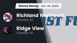 Recap: Richland Northeast  vs. Ridge View  2023