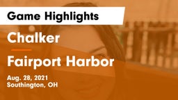 Chalker  vs Fairport Harbor Game Highlights - Aug. 28, 2021