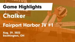 Chalker  vs Fairport Harbor  JV #1 Game Highlights - Aug. 29, 2022