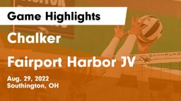 Chalker  vs Fairport Harbor JV Game Highlights - Aug. 29, 2022