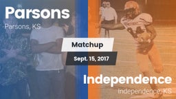 Matchup: Parsons vs. Independence  2017