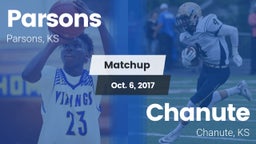 Matchup: Parsons vs. Chanute  2017