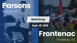 Matchup: Parsons vs. Frontenac  2018