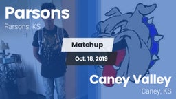 Matchup: Parsons vs. Caney Valley  2019